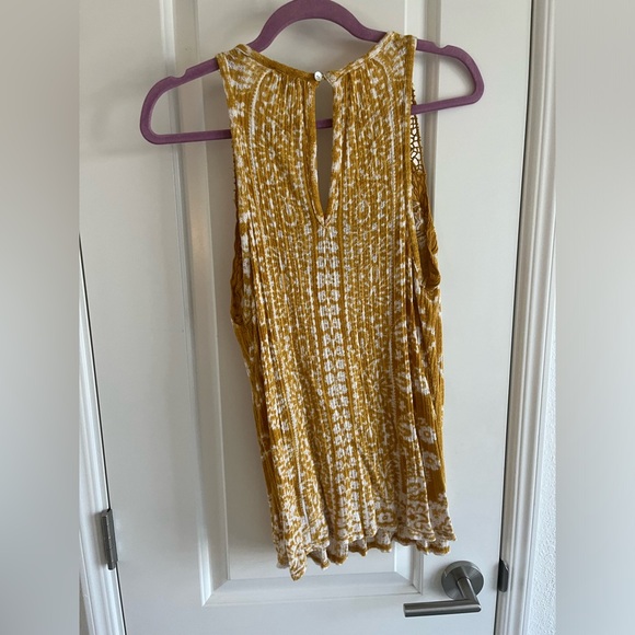 Lucky Brand Golden Tank Top Size Large - Picture 3 of 8